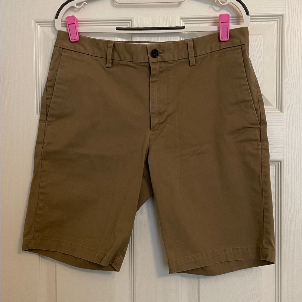 Banana Republic Aiden 9” Short dark khaki